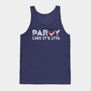 Party Like It&amp;#39;s 1776 4th July USA 2021 Tank Top